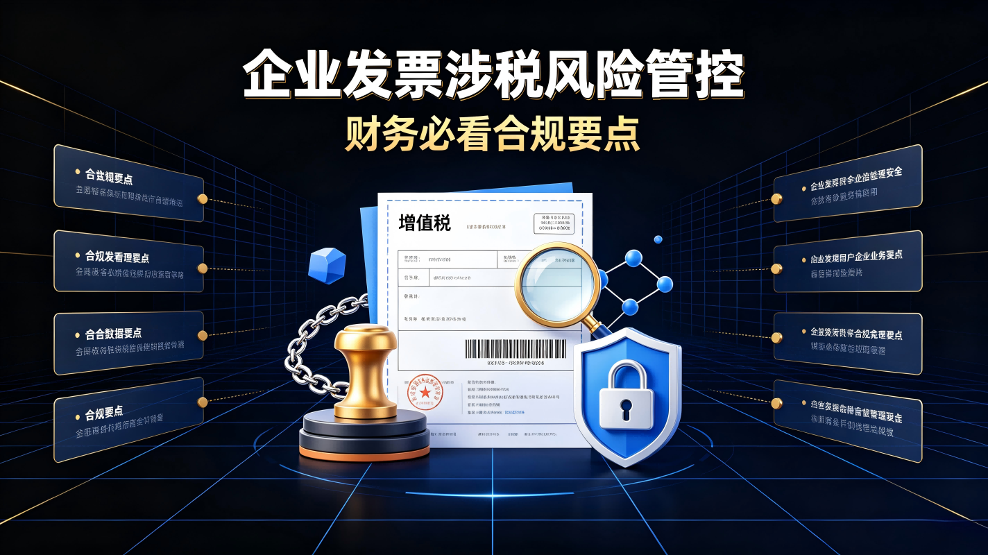 发票管理红线不能碰！企业日常涉税风险防控方案