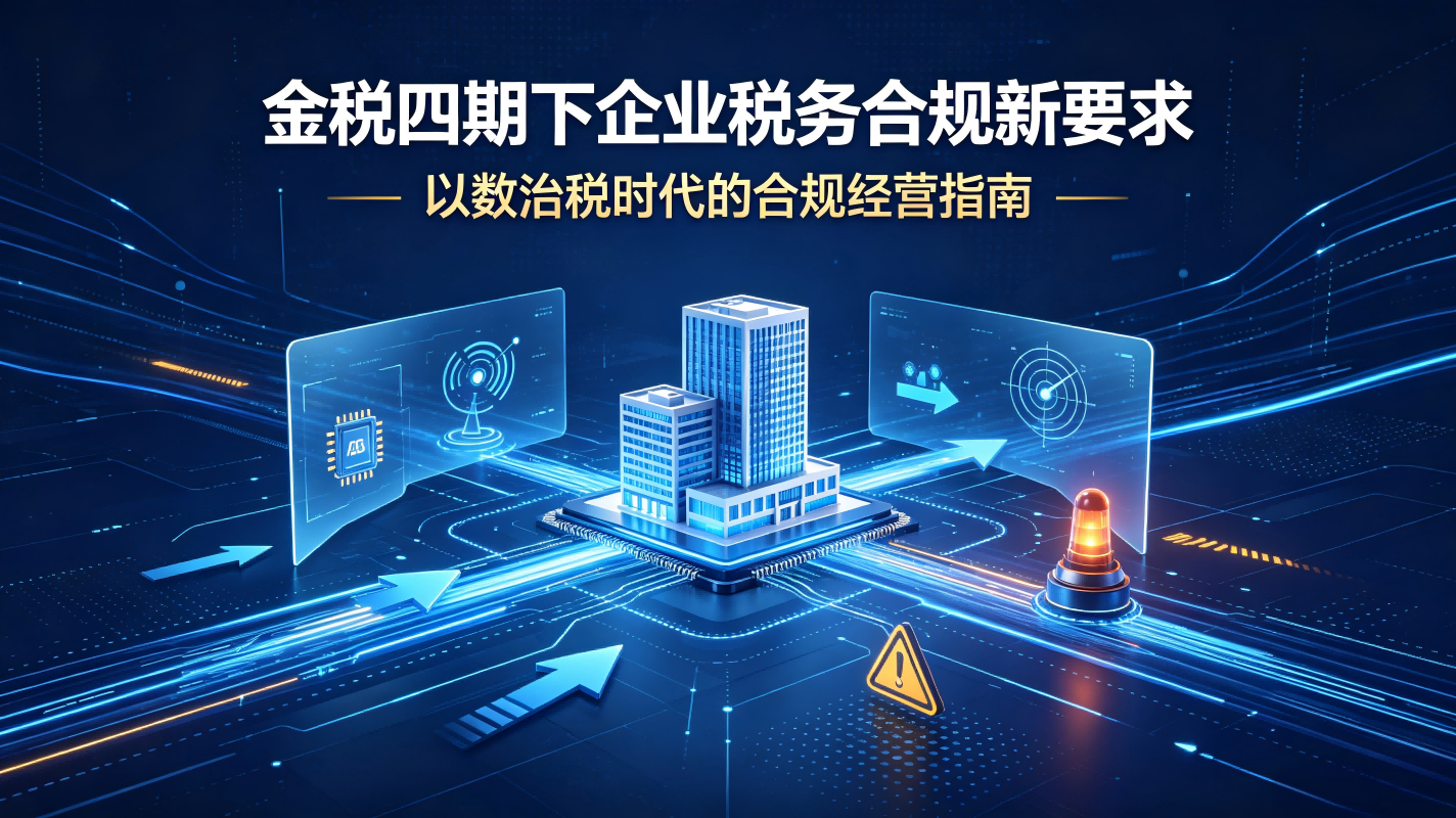 金税四期大数据监管落地，企业如何做好税务合规经营